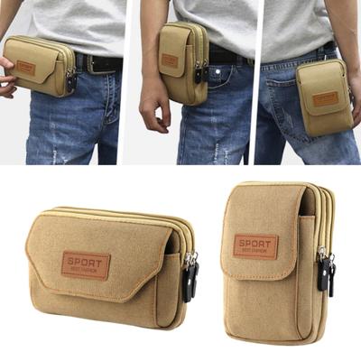 Splash Proof Waist Bag High Capacity Sporty Travel Cell Phone Purse