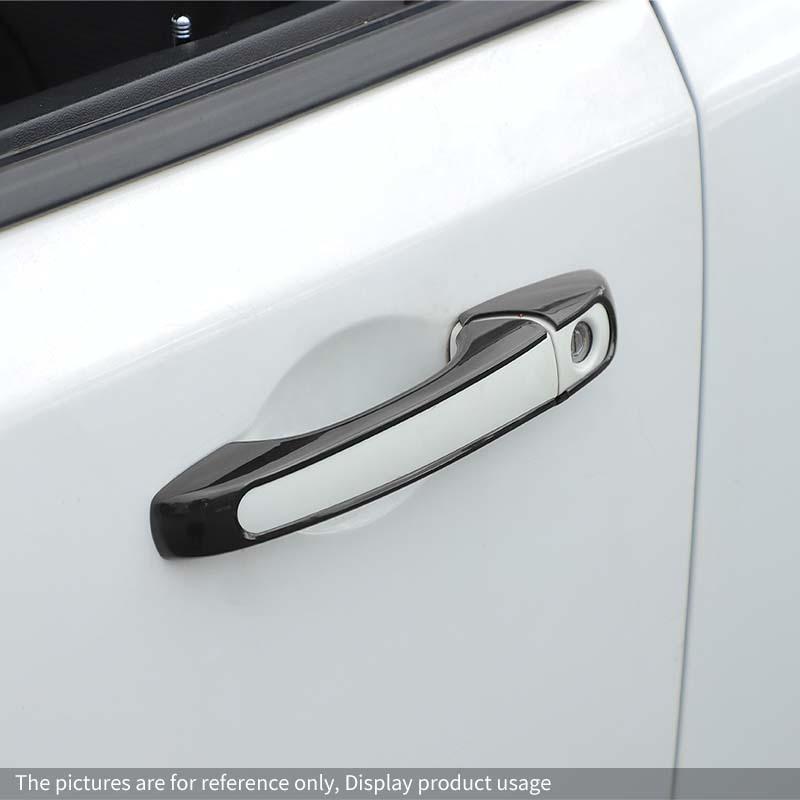  ABS Door Handle Decoration Cover Sticker Fit For Jeep Grand Cherokee 2011-2020/Jeep Patriot 2011-2016/Jeep Compass 2008-2016 Exterior Accessories