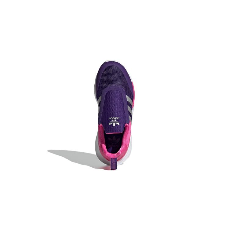 Adidas Originals ZX 360 C Low top Sports Casual Shoes Purple Pink Children Aged 3 7 Years Old FX4938