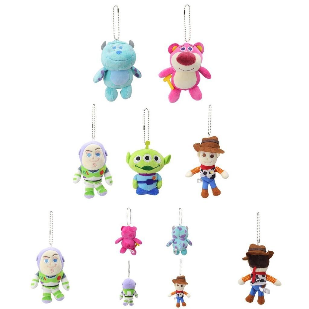 Bass Lightyear Woody Strawberry Bear Three-eyed Monster Plush Toy Pendant Decor