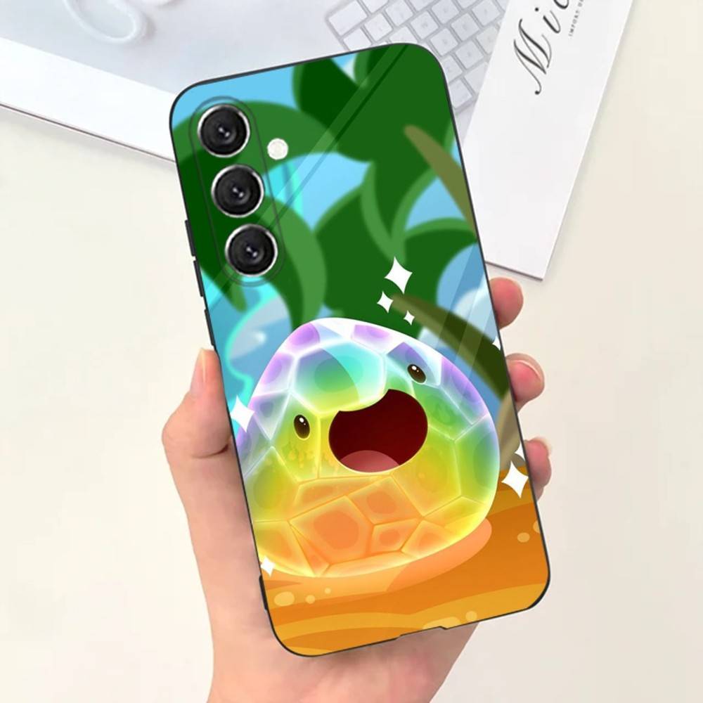 Game S-Slime Rancher Phone Case Phone Case For Samsung S25,S24,S21,S22,S23,S30,Ultra,S20,Plus,Fe,Lite,Note,10,9,5G Black Cover