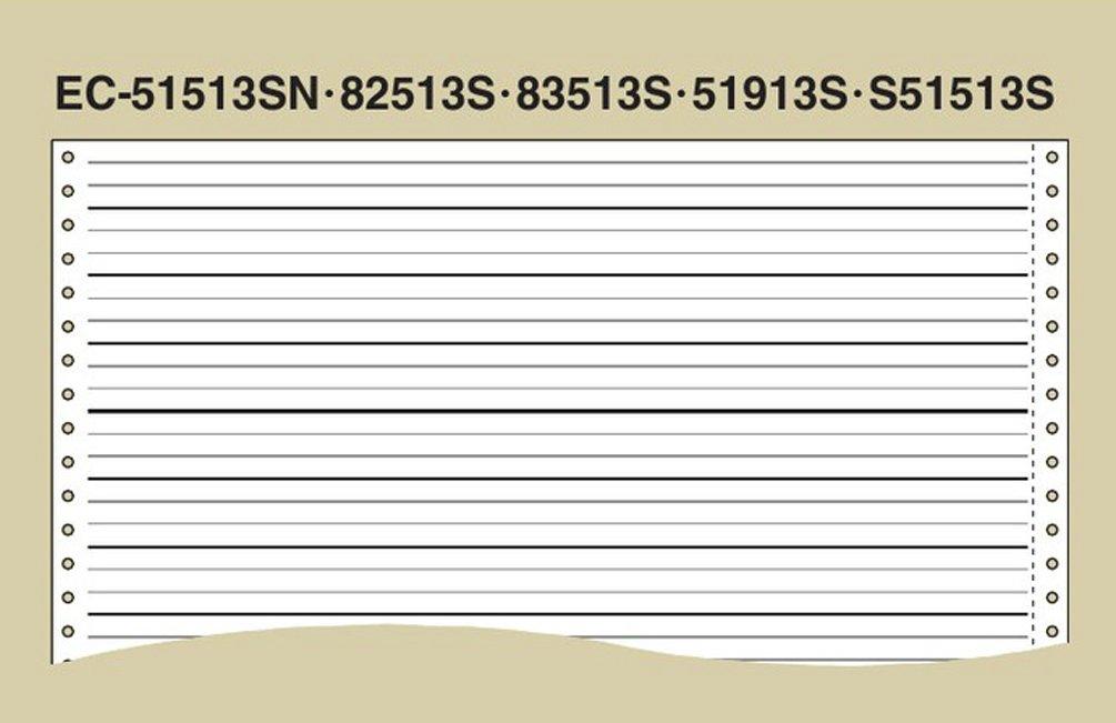 KOKUYO Continuous Invoice Single 2000 Paper, 1/3 Line, 9X11, Sheets, EC-51913S