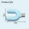 USB C To Double 3.5mm Splitter Adapter Compatible for Type C Phone Devices Enables Two Way Audios Sharing For Movie Night