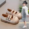Girls' Princess Shoes Spring and Autumn New Style Baby Girls' Leather Shoes Korean Fashion Princess Shoes British Style Baby Flats