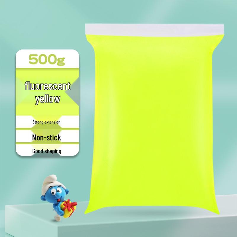 500g Weißer Kinder-Weltraumknete - Leicht, Großpackung für den Kindergarten