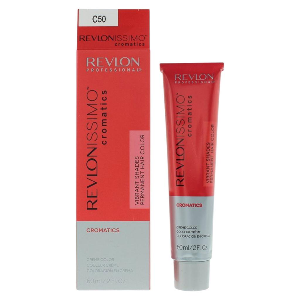Revlon, Cromatics, Hyaluronic Acid, Hair Colouring Gel, C50 Purple Red, 60 Ml