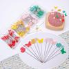 Pins Sewing Dressmaker Marking Needle Reusable Sewing Aid Supplies For Embroidery Crafts Specimen Fixing 80 Pieces Quilting
