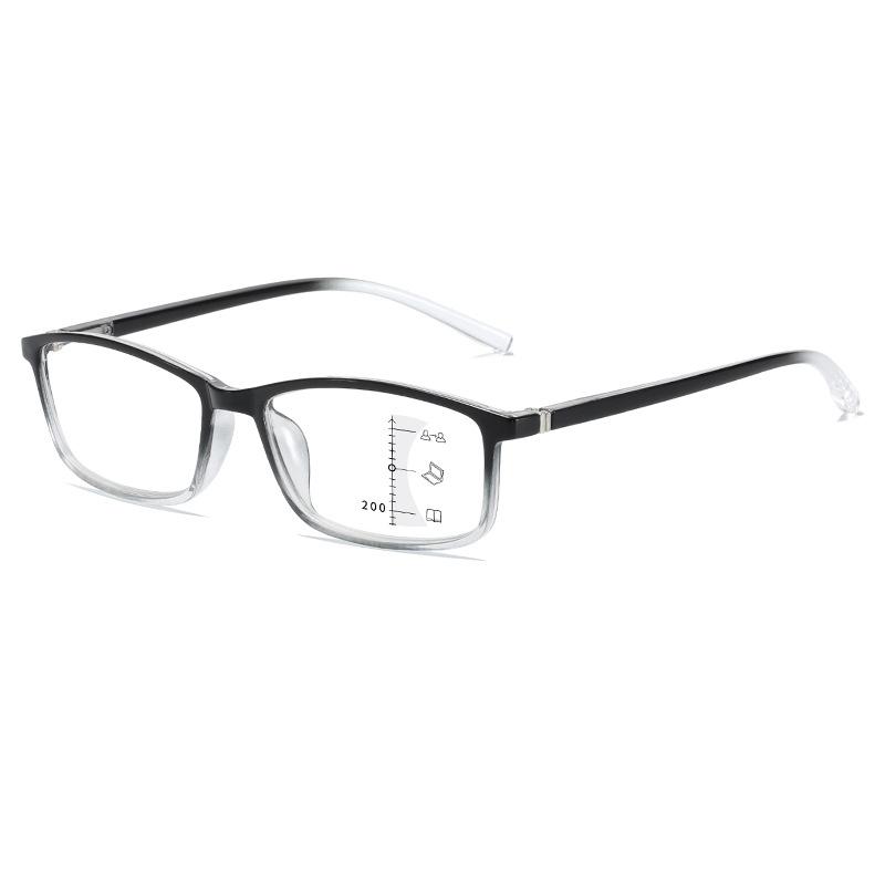 Ultra Light TR90 Progressive Multifocal Reading Glasses Men Women Classic Small Presbyopic Glasses Anti-blue Light Glasses