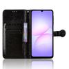 For Samsung Galaxy A07 5G/A07 4G Wallet Case Dot Pattern Imprint PU Leather Phone Cover with Wrist Strap