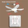 Practical Wall Mounted Fan Speed Controllers Switches Adjustable Accessory With Ceiling Fan 120W 300W 500W 220V 10A