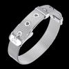 High Quality 925 Silver Strap Wrist Cuff Bracelets For Women Men Trendy Jewelry Bracelet