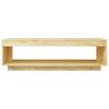 Vidaxl Stolik Kawowy, 110X50X33,5 Cm, Lite Drewno Sosnowe