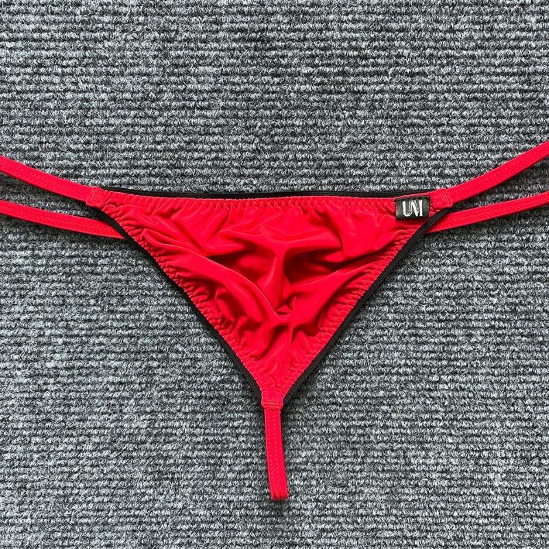 Ledové Hedvábné G-Stringy Pánské Sexy T-Back Kalhotky Prodyšné Spodní Prádlo Pytlík na Vyboulení Spodní Kalhotky Erotické Spodní Prádlo Pánské Gay Kalhotky