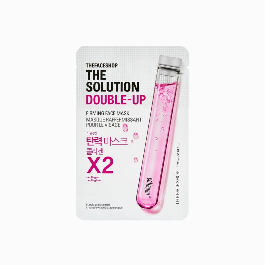 The Face Shop the Solution Double-Up Face Mask 20ml 1+1 (7 Types)
