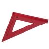 Woodworking Hole Scribing Gauge 45 90 Degree Aluminum Triangular Ruler Carpenter Marking Tool