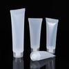 2Pcs Travel Size Empty Matte Clear Tube Cosmetic Cream Lotion Shampoo Bath Squeeze Lotion Containers Refillable Bottles
