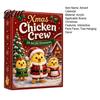 Cute Animal Figures 2026 Christmas Chick Advent Calendar 24 Day Countdown Box with Xmas Party Favors Acrylic Ornaments Festive Tree Hanging