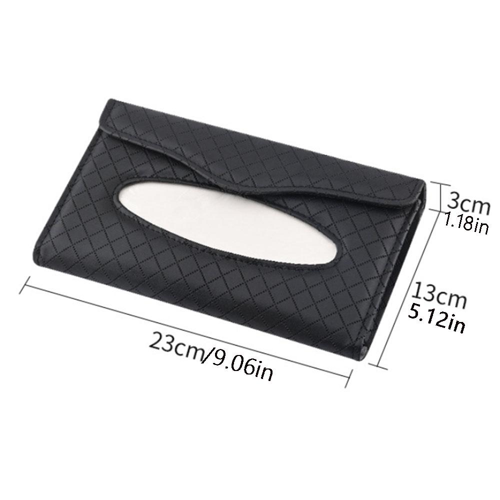 Simple Design Car Tissue Box Car Hanging Car Napkin Holder Dispenser  Auto Interior