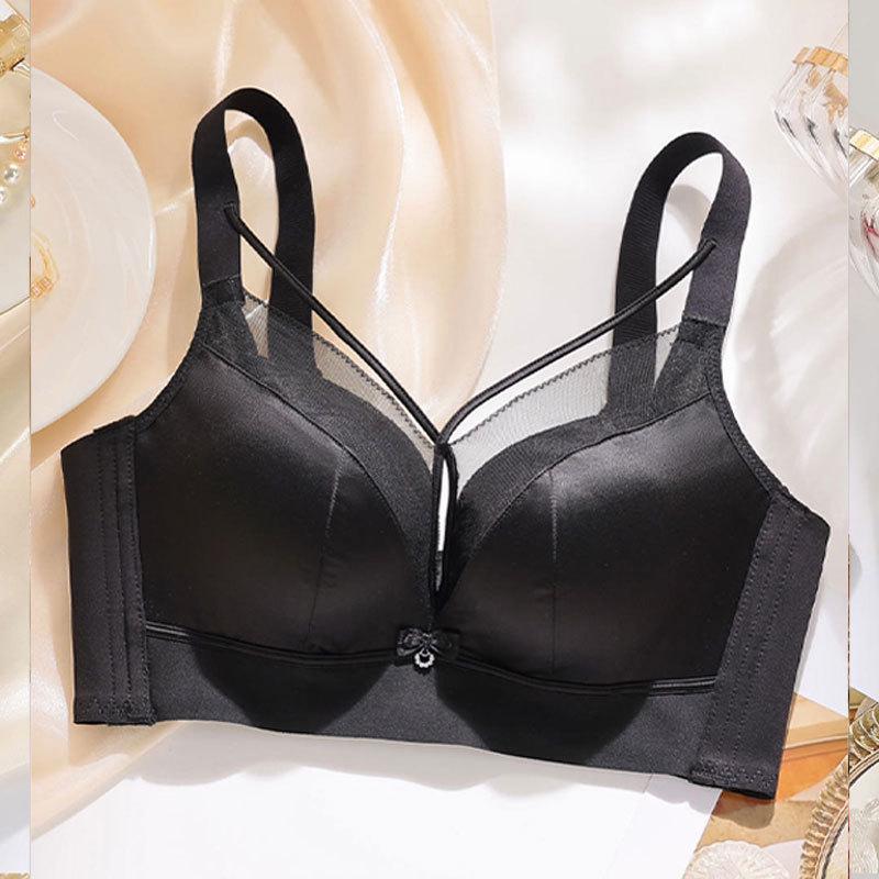 

Оригинальный светящийся сатиновый бюстгальтер с эффектом пуш-ап: Бесшовный, Регулируемый, Боковая поддержка, Красивое формирование 32/70AB