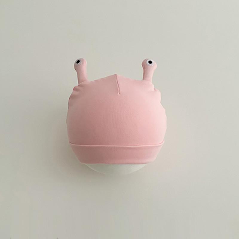 Мила бавовняна шапочка для новонародженого малюка Весняно-осіння тонка дитяча шапочка 0-3 місяці Унісекс