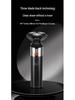 Men's 3-in-1 Electric Shaver with Digital Display, Water-Washable 3D Floating Cutter for Beard