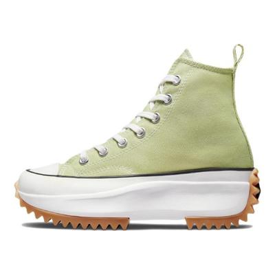 Baskets Montantes Plateforme Run Star Hike Unisexes Vert Mousse