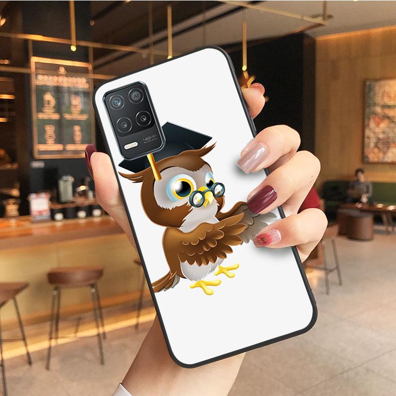 Owl Hearts Lover Phone Case for OPPO Realme GT 2 Pro X2 Pro XT C25S 8 7 6 Pro 6i GT Master C3 C21 C21Y C11 X3 SuperZoom