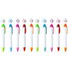 Clicks Type 0.7mm Medium Point Ball Pen Ballpoint Pen Smooth Writing Plastic Oil Pen Office School Students Writing Gift