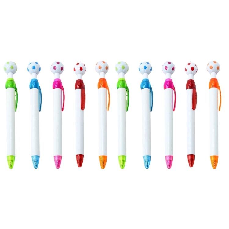 Clicks Type 0.7mm Medium Point Ball Pen Ballpoint Pen Smooth Writing Plastic Oil Pen Office School Students Writing Gift