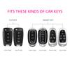 2X Silicone Car Key Fob Cover Case Holder Keychain For Hyundai Tucson Sonata Venue Accent Santa Fe Cruz Nexo Kona Elantra Gt I30