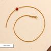 DIY Extremely Fine 1mm String Lucky Beads Anklet Carrying Strap