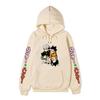Hunter X Hunter Gon Killua Unisex Fleece Hoodie Vertical Japanese Text Sleeve Anime OK Print Long Sleeve Pullover Sweatshirt