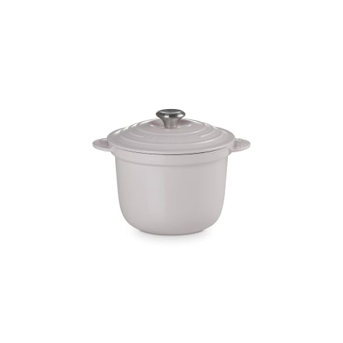 Le Creuset Cast Iron Enamel Pot, Cocotte Every 20, Shallot, Gas, Induction, Oven, and Dishwasher Safe, Double-Handled Pot, Rice Cooker [Official Japan