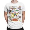 Hipster Funny Friends TV Show T-Shirt for Men Round Collar Cotton T Shirts  Short Sleeve Tees Birthday Gift Clothing
