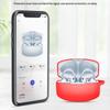 Waterproof Silicone Cover For Wireless Earbuds AntiDrop Protections Multiple Color Portable Hook Included