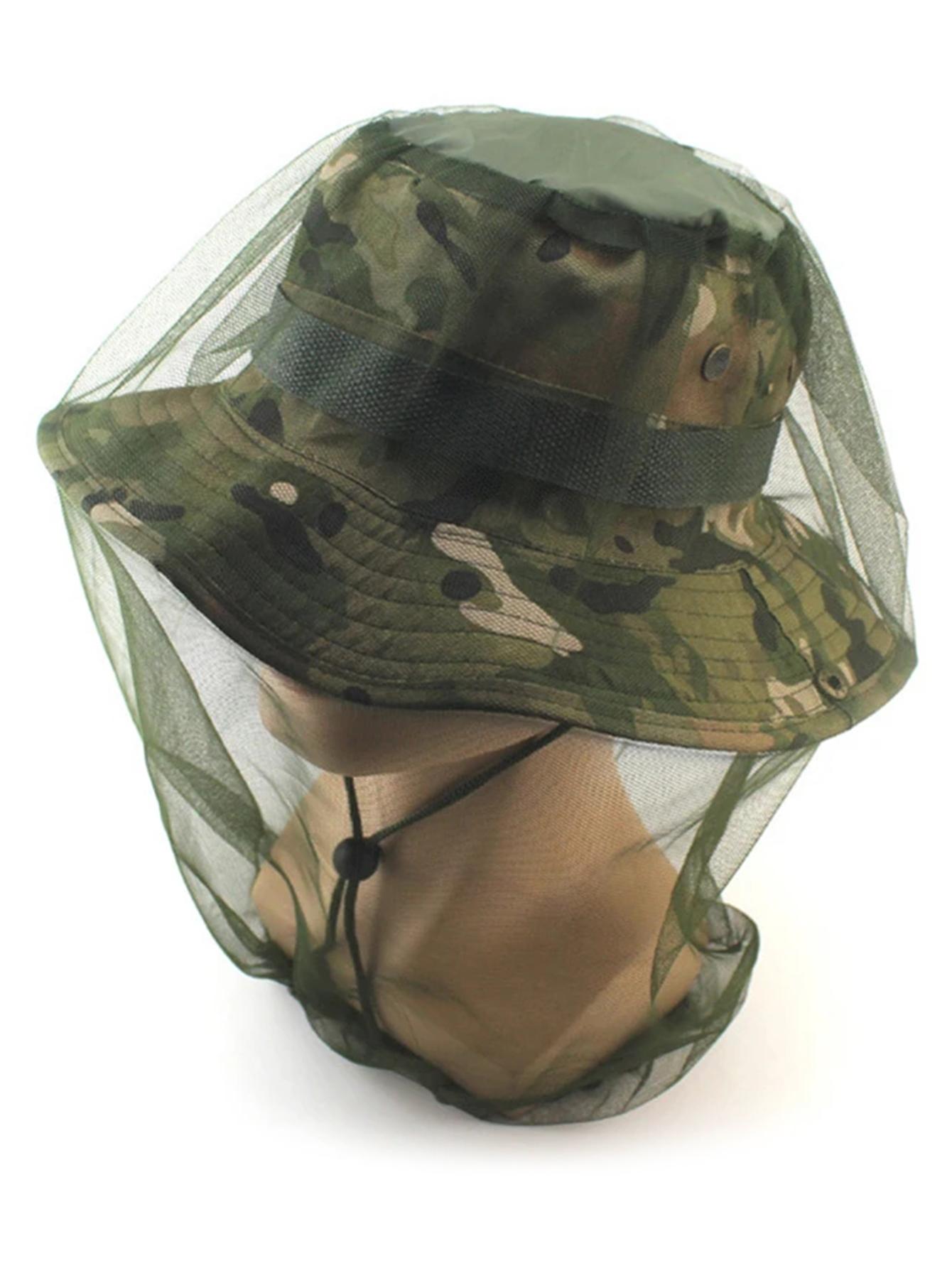 

1 шт. дорожная москитная сетка, шапка, сетка от насекомых, кемпинговая противомоскитная сетка, кепка, полевая рыболовная сеть