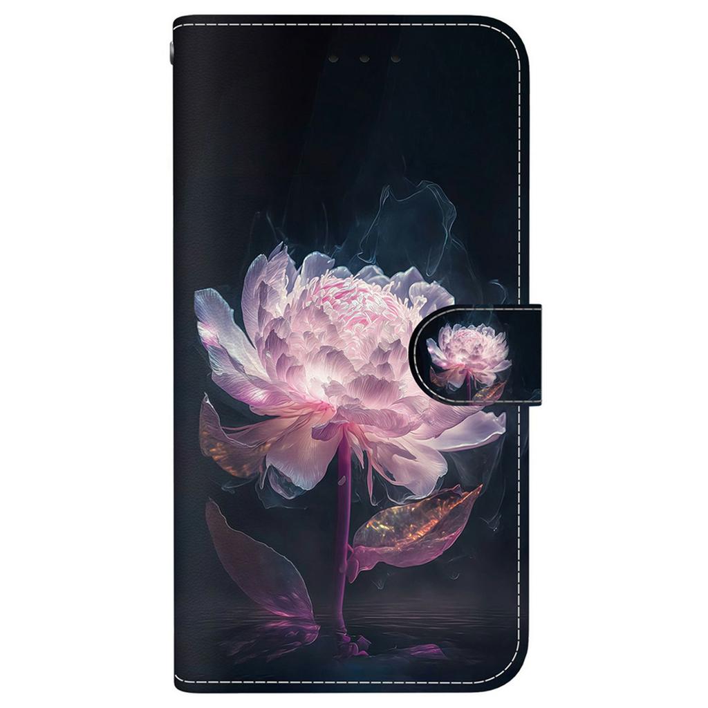 For Realme 15 Pro 5G/15 5G Wallet Phone Case Pattern Printing Leather Flip Cover with Strap