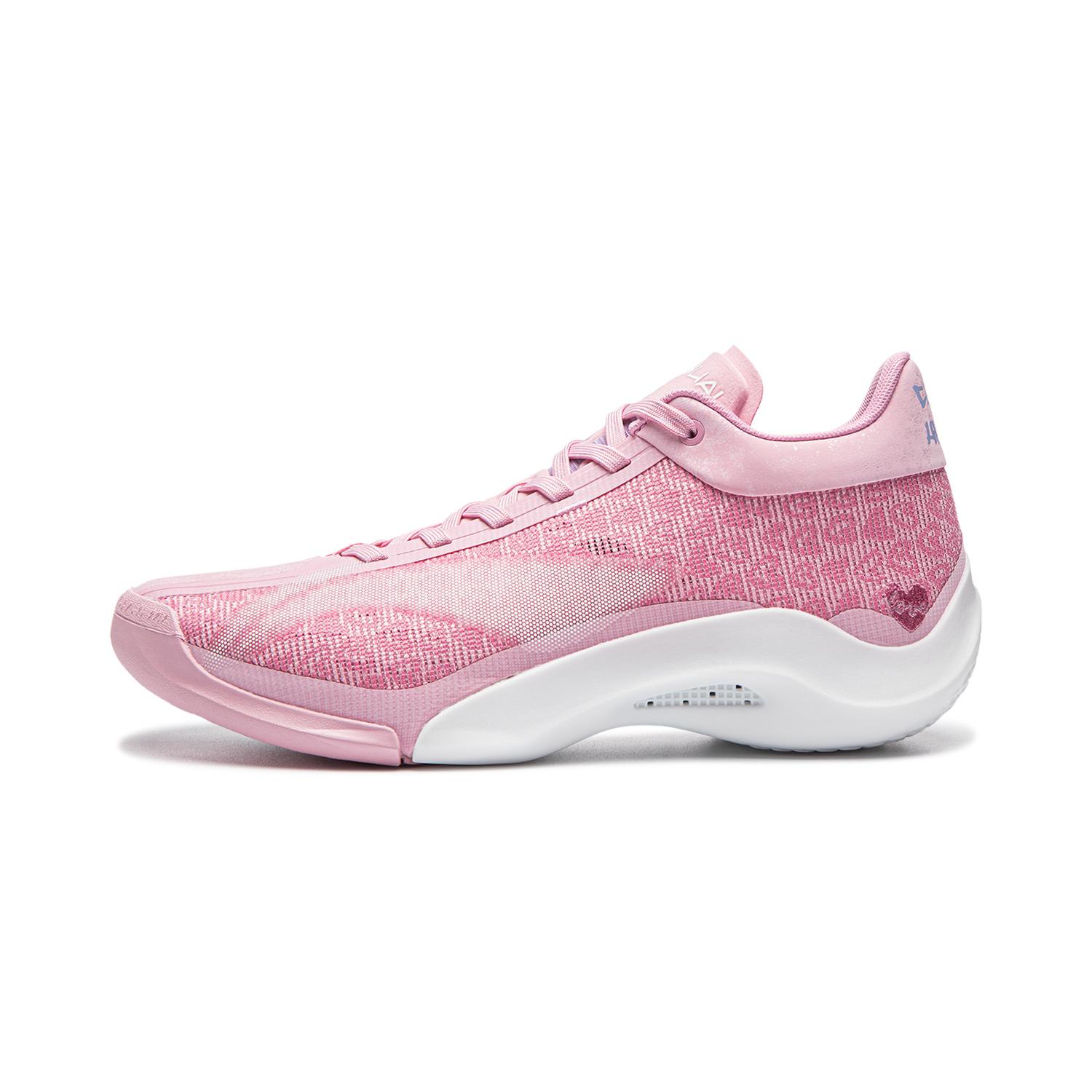 Баскетбольные кроссовки Li Ning Yushuai 20 Mid top Мужские Персиковое дерево Розовый ABAW003-5 41