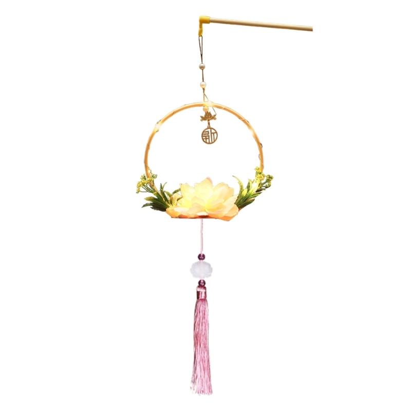 

Set of 5 Rabbits Revolving Lamp Festival Scaldfish Easy Assembly and Storage Lamps Handmade Cultural Home Decoration