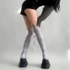 Women Ballet Strappy Calf Socks Punk Thin Stocking Trendy Calf Tie Leg Cover socks