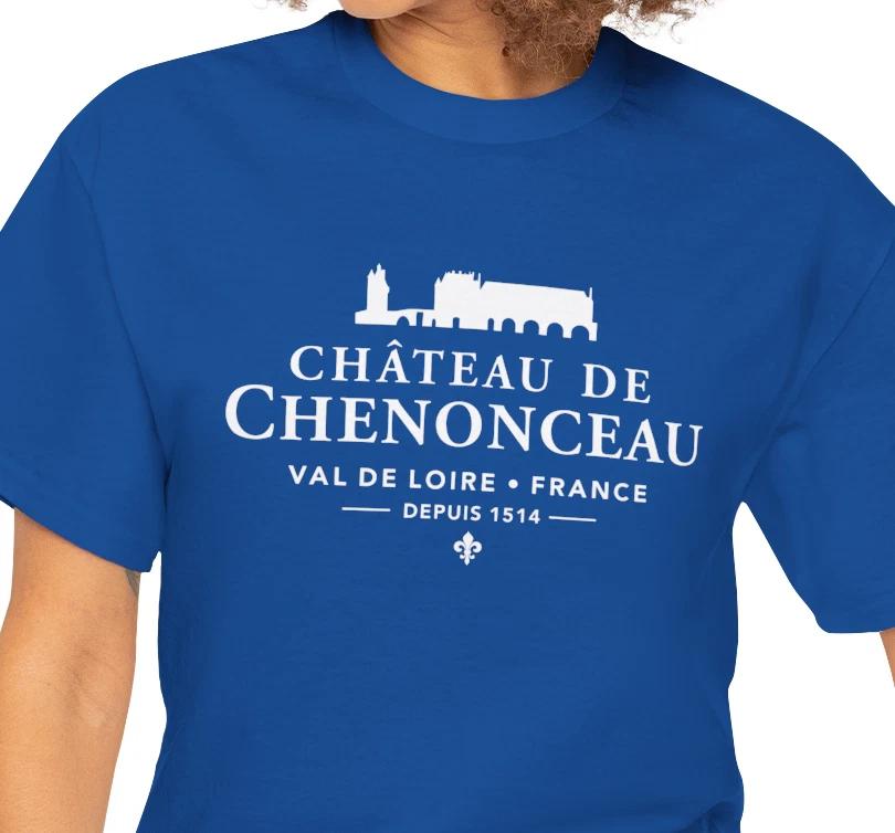 Château de Chenonceau T shirt | Val de Loire France Château Tee M