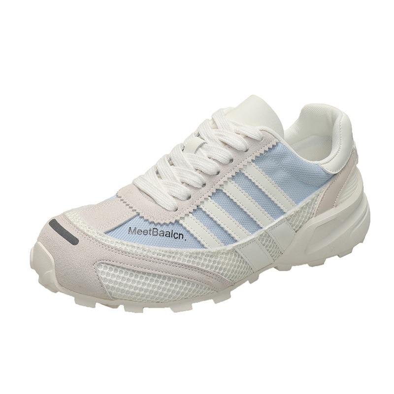 Baseball Style Women's New Summer Mesh Breathable Versatile Soft-soled Casual Sports Shoes