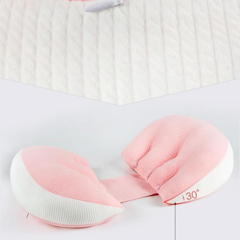 U Shaped Maternity Pillow Side Sleeping Back Support Belly Wedge Pregnancy Sleeping Aid Multifunctional Pillow Set