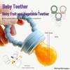 Silicone Baby Fruit & Veggie Teether: Home Food Grade Pacifier & Feeder