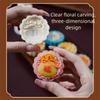 Non-stick Mooncake Mold 3D Pattern Hand-pressed Mold Pastries Dessert Mold  Kitchen Baking