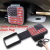 2/1PC Trailer Hitch Receiver Cover Plug Waterproof Trailer Hitch Cover Dustproof 2 Inch Receiver Auto Square Plug Tow Hook Cover
