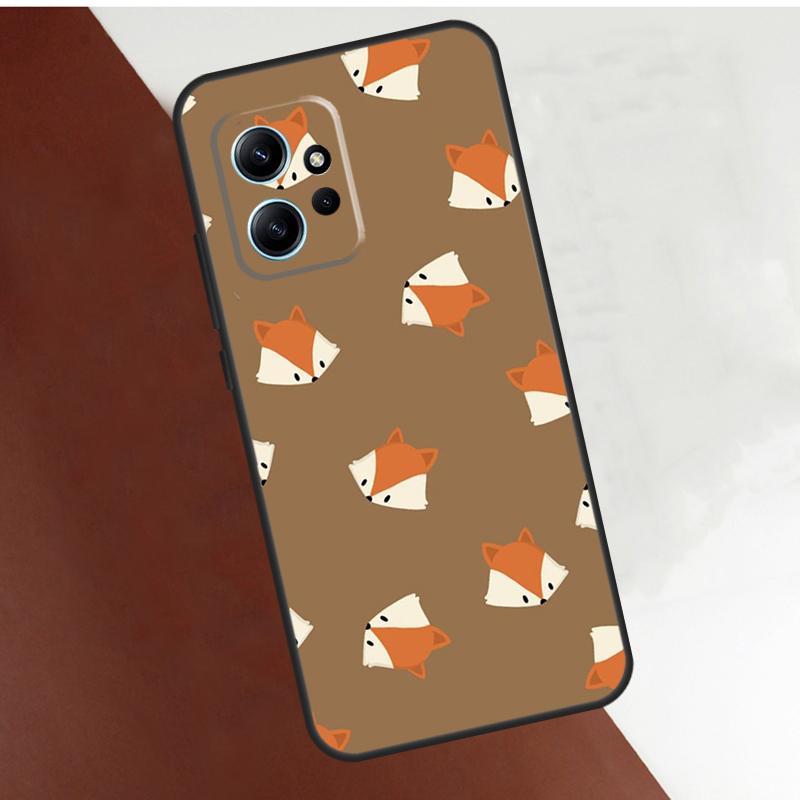 Cartoon Foxes Animal Case For Xiaomi Redmi Note 14 10 11 12 13 15 Pro Plus Cover For Redmi 15 14C 10C 12C 13C 15C