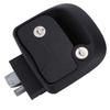 Camper Door Latch Zinc Alloy Black Powder Coating with 2 Keys for Large Vehicles