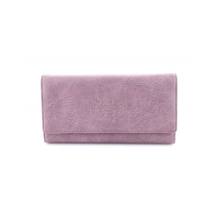 Le Temps des Cerises Portefeuille Phoenix PM1 Rose Poudre