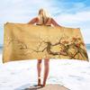 Oversized Microfiber Sand Free Towels Pool Beach Towels Quick Dry Beach Towel Chinese Style Beach Towel for Women and Men